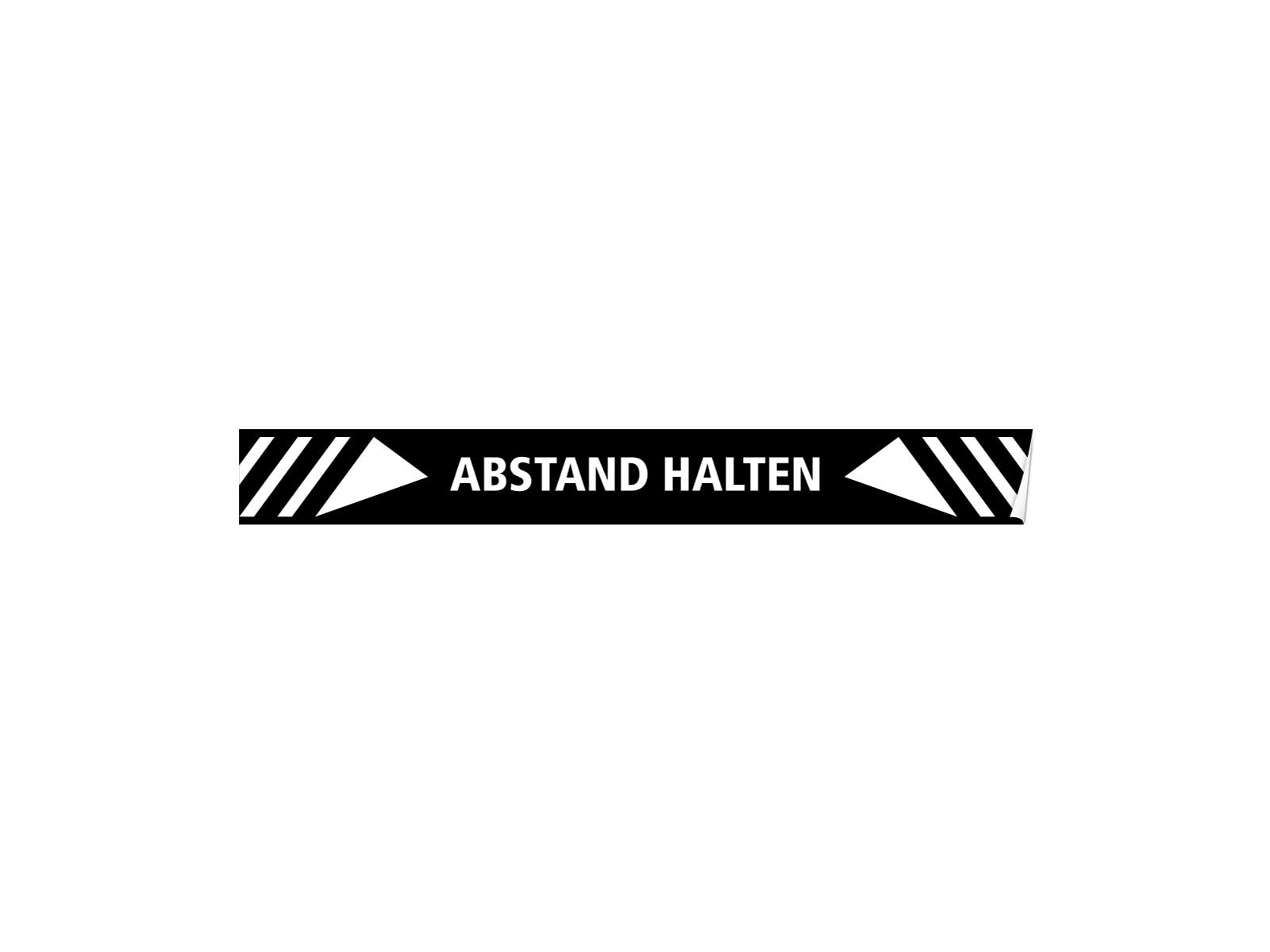 B-Wall Sticker_Abstand halten